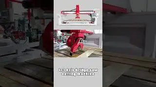 4+1 Axis Bridge Saw: The Future of Stone Cutting? #bridgesaw #machine #stonemachine #cnc