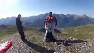 One white eagle   Wingsuit Orci&egrave;res 1850