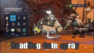 RoadHog Cute spray - overwatch