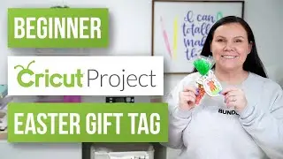 🐰 Easter Gift Tag  | Beginner Cricut Project