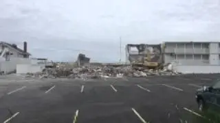 Dune Deck Demolished; Construction On New Hotel Could Start In September