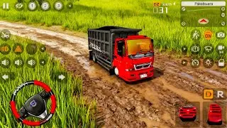 Truk Oleng Canter Dump Bawa Pasir Tersesat Di Ujung Perjalan l Mod Bus Simulator Indonesia