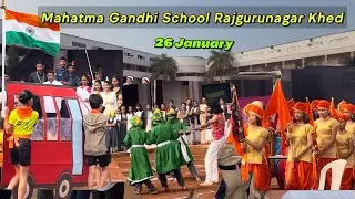 ￼ Mahatma Gandhi School Rajgurunagar Khed 😍 26 January 😍#newvlog #1kviews #subscribe 