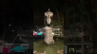 ASMR Fountain sounds | stunning fountain #asmr #fountainsounds #sounds #short
