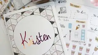 My Planner Pretties Unboxing (New Planner Box Subscription!) and Coffee Brain Plans Haul