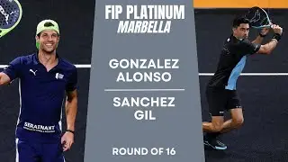 NO ONE GIVES UP | Momo Gonzalez/Alonso VS Sanchez/Gil | FIP PLATINUM MARBELLA | Round of 16