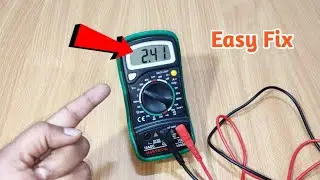Digital multimeter showing wrong Value | Battery replacement of Multimeter