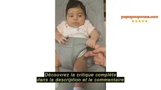 Avis sur la BabyBj&ouml;rn Transat Bliss, Tiss&eacute;, Matelassage p&eacute;tale, Gris sable