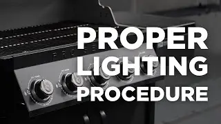 HOW TO PROPERLY LIGHT YOUR GAS GRILL || Coleman 5 Burner Grill Pro Series