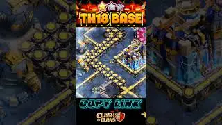 TH18 PRO WAR BASE ANTI-EVERYTHING NEVER 3 STAR #coc #clashofclans #supercell