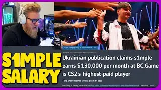 fl0m Reacts to S1mple's Rumored Salary in CS2
