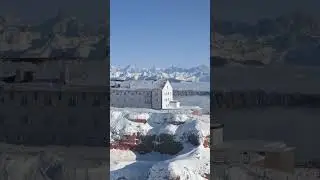 Enchanting Winter Wonderland: Aerial Views of Rigi Region in Switzerland #switzerland #aerial #drone