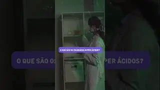 O QUE &Eacute; UM &Eacute; SUPER&Aacute;CIDO? #shorts