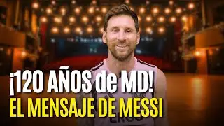 🐐 EL MENSAJE DEL GOAT: Messi felicita a Mundo Deportivo por sus 120 años 🎊