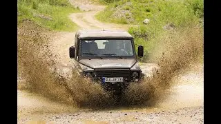 Der Wolf ist los - 4x4 Geländefahren mit den Militär G-Klassen - Offroad mit der Mercedes G-Klasse