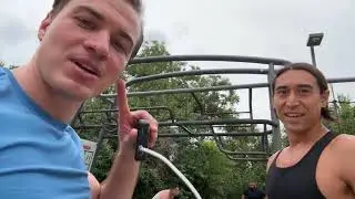 Stream 47, 4 Muscle Ups, 29 Pull-ups, Push-up Variations