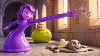 Sofia the First: MADE OF RUBBER! 🧸 A Bouncy Adventure | Sofia the First Animation