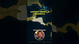 How Central America Went From 1 Country To 5 #history #costarica #geography  #centralamerica