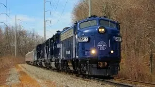 Last Ringling Brothers' Circus Train on Pan Am Railways