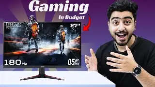 Acer Nitro VG270⚡ | The Perfect Gaming Monitor? 180Hz Refresh Rate | 0.5ms | AMD Free Sync