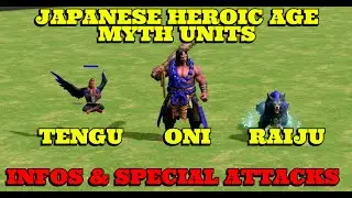 Age of mythology retold Japanese heroic age myth units