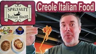 New Orleans Travel Vlog: Italian Food Restaurant Review Videos of Specialty Italian Bistro