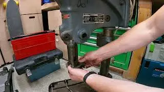 Meddings MB4 Pillar Drill Restoration | Part 3 - Belt Cover and Quill