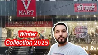 V Mart Winter Collection 2025 l Shuaib Akhtar Vlogs l Bijnori Ghumakkad 