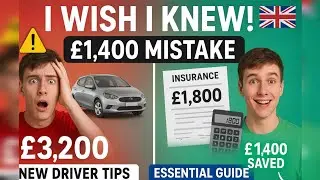 New Driver Insurance Tips for the UK - I Wish Someone Told Me Before Getting My First Car Insurance