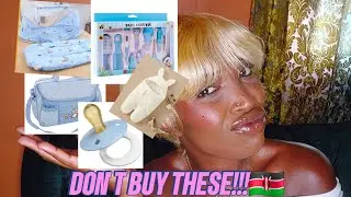 Everything I Regret Buying As A First Time Mom| Baby Shopping In Kenya 🇰🇪