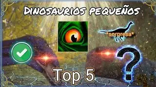 Top 5 dinosaurios peque&ntilde;os de The cursed isle (el 4 puesto no te lo esperabas😱😱)
