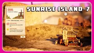 Station To Station Game Sunrise Island 7 - All Fund and Star Challenges #indiegame #train #steam