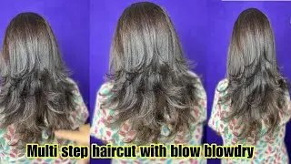 How To: Maximum Layer Hair Cut Step-by-Step for Beginners// Advanced Multi Step Hair Cut by SS Salon