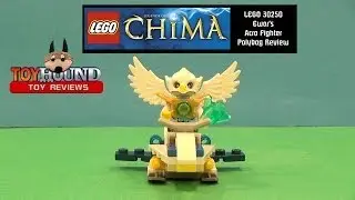 LEGO Legends of CHIMA Ewar's Acro Fighter Polybag Set 30250,Toy Review