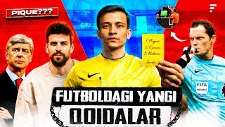 Tez orada futbolda paydo bo'ladigan yangi qonun va qoidalar | FUTBOL FAKTLARI