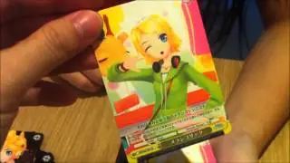 [Weib Schwarz] Project Diva F Trial Deck Opening