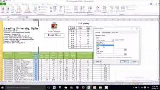 Excel Bangla Tutorial 24 - Data validation