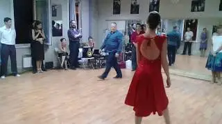 Юрий и Александра Поджидаевы, (3), Сибирский танго-форум 2017, Иркутск