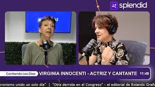 Virginia Innocenti con Luisa Valmaggia en Contando los D&iacute;as