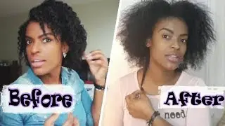 CROCHET BRAIDS DID WONDERS FOR MY NATURAL HAIR!!