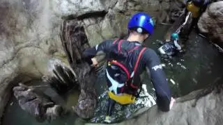 Barranco Ca&ntilde;on del las Buitreras #CDManteka #Rapel