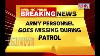 Search operation for missing army personnel on at Lower Subansiri