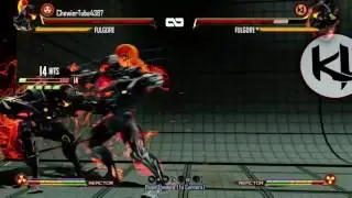 Fulgore Decent Combo(Devastation Beam)