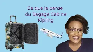 ✈️ Review: Avis sur le Bagage Cabine Kipling Youri Spin 55 #swanlife