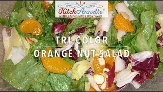 Go Nuts with 3-Times the Flavor! Tri-Color Orange Nut Salad!