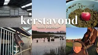 Kerstavond & staltour op de NIEUWE stal || Vlog #69