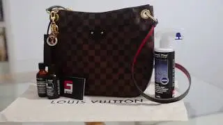 Louis Vuitton hand bag protected with Ceramic Pro Leather, 9H and Textile