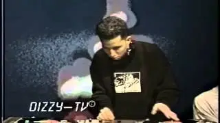 Dizzy TV Original 1998 - DJ Spin One  - DJ Yooter - Live Broadcast on New York City Public Access TV