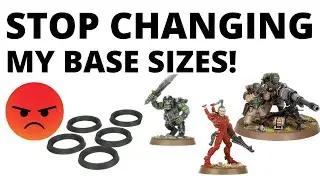 The Pain of Base Size Updates in Warhammer 40K - Is it Bad Form to Use Wrong Sizes in Game?