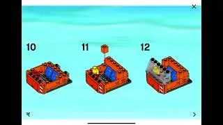 Instructions of Lego City 4434 Tipper truck (2012) (building) step by step.